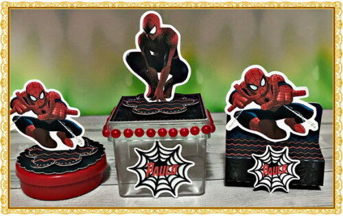 KIT DIGITAL ARQUIVO DE CORTE SILHOUETTE HOMEM ARANHA LUXO