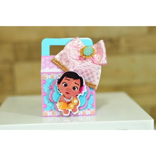 KIT DIGITAL ARQUIVO DE CORTE SILHOUETTE MOANA BABY LUXO