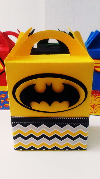 KIT DIGITAL ARQUIVO SILHOUETTE CAIXINHAS SUPER HEROIS