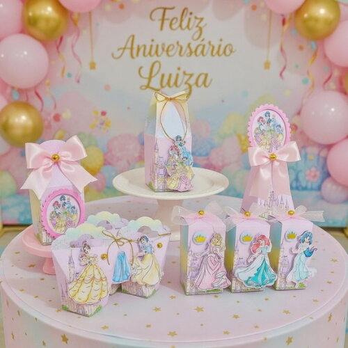 Princesas Disney Arquivo de Corte Studio e pdf
