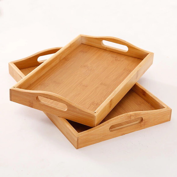 Bandeja Retangular Alça Arco 40x28cm Top Util