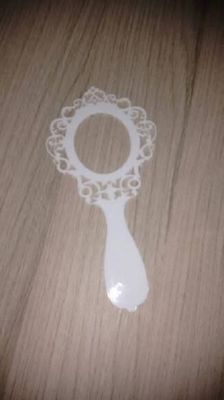 Base para espelho decorativo em Acrilico