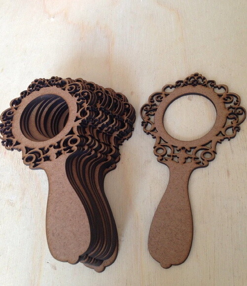 Base para espelho decorativo em MDF