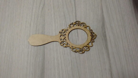 Base para espelho decorativo em MDF