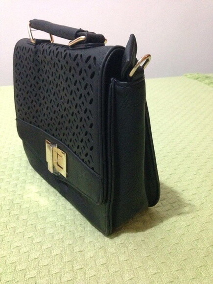 Bolsa lateral preta