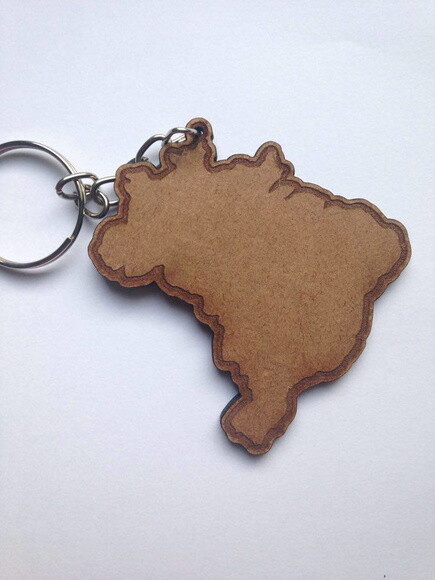 Chaveiro comercial Mapa do Brasil