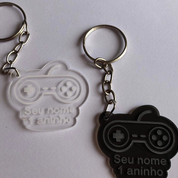 Chaveiro Controle de Vídeo Game (Super Nintendo)