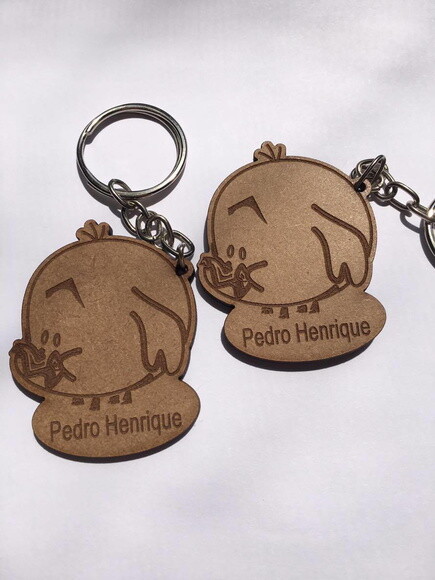 Chaveiro Elefante Amigãozão MDF