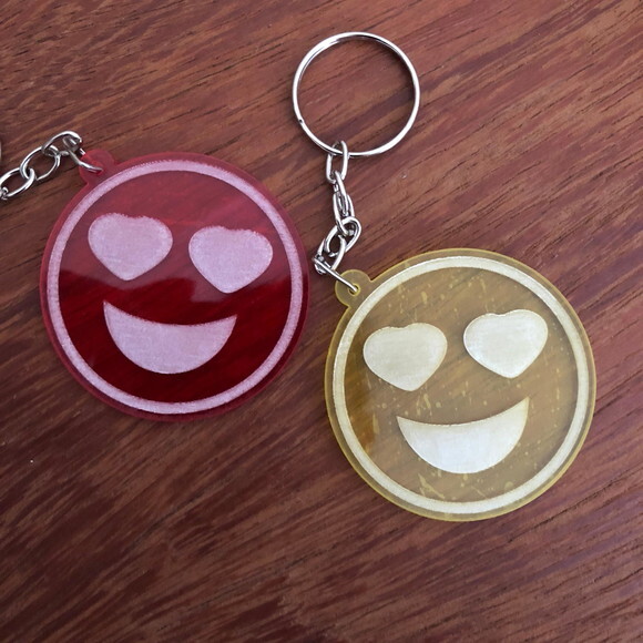 Chaveiro Emoji- Amor