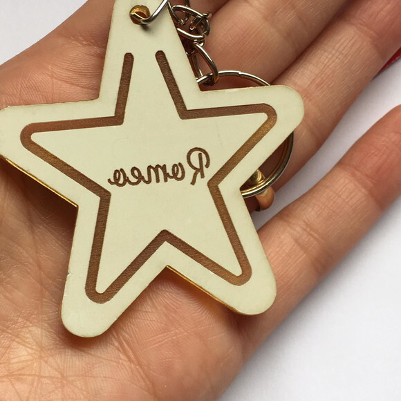 Chaveiro Estrela Espelhada
