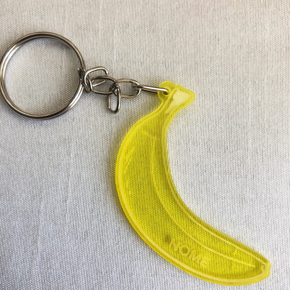 Chaveiro Frutas - Morango, Abacaxi, Banana