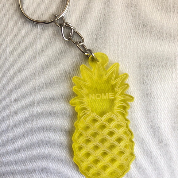 Chaveiro Frutas - Morango, Abacaxi, Banana