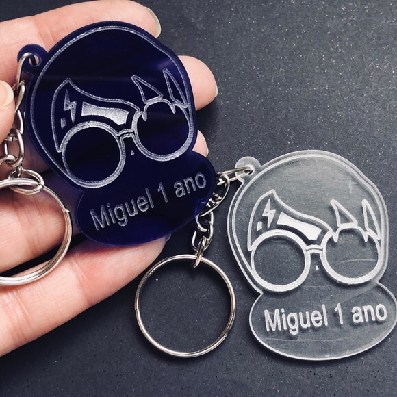 Chaveiro Harry Potter acrílico