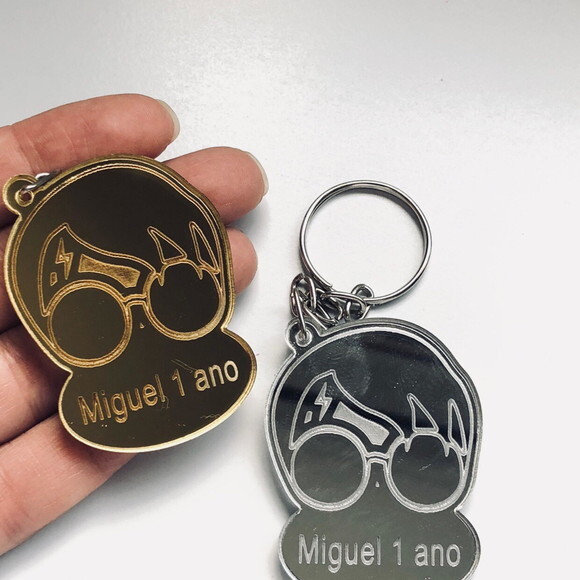 Chaveiro Harry Potter espelhado