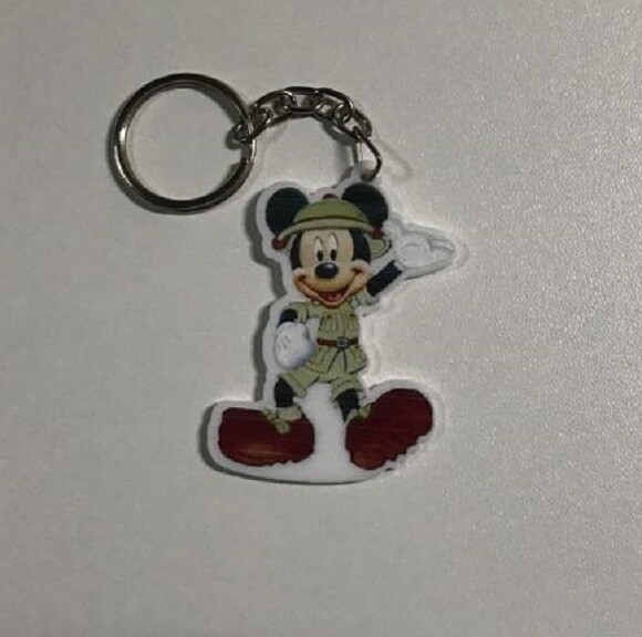 Chaveiro Mickey Safari impresso