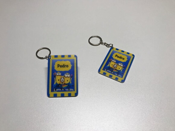 Chaveiro Minions impresso