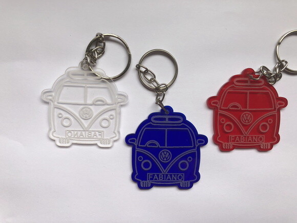 Chaveiro Modelo Kombi Acrílico