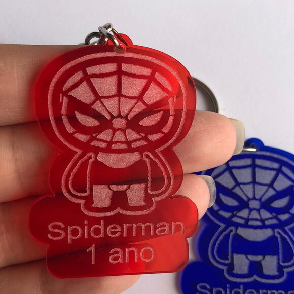 Chaveiro Modelo Homem Aranha 2