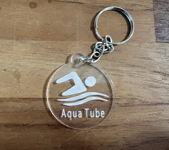 Chaveiro Natação Personalizado