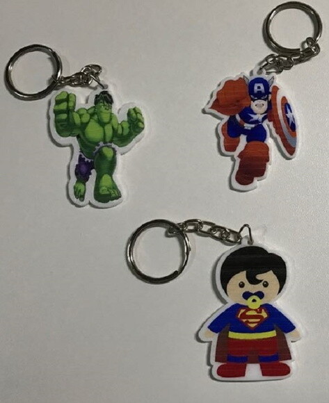 Chaveiro Super Heróis