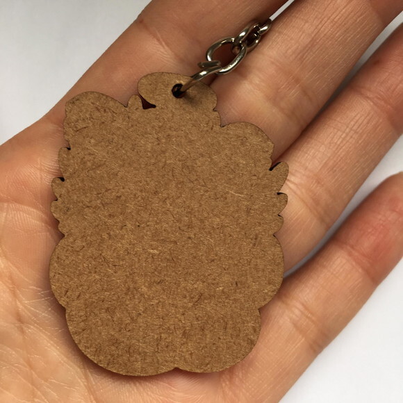 Kit chaveiro Anjinha Batizado MDF