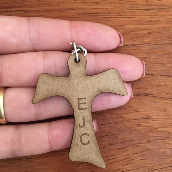 Kit chaveiro Crucifixo MDf
