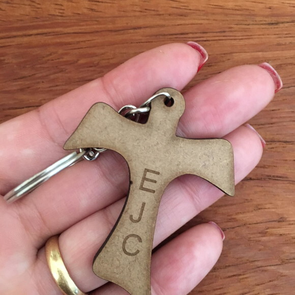 Kit chaveiro Crucifixo MDf