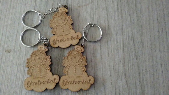 Kit chaveiro modelo Anjinho MDf
