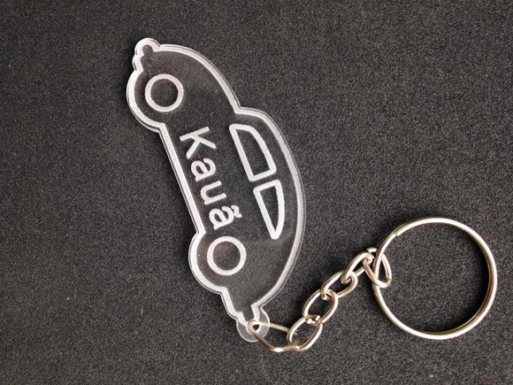 Kit Chaveiro Modelo Fusca Acrílico
