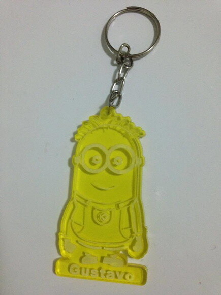 Kit Chaveiro Modelo Minions