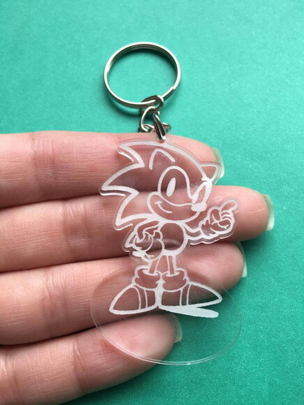 Kit Chaveiro Modelo Sonic