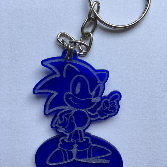 Kit Chaveiro Modelo Sonic
