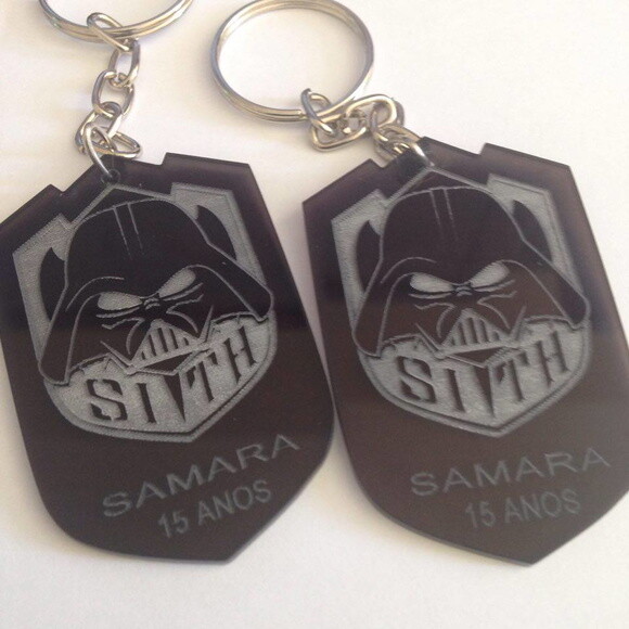 Kit chaveiro modelo Star Wars- Sith
