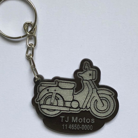 Kit chaveiro Motocicleta 2 Acrílico