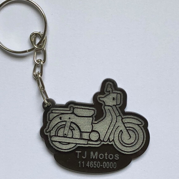 Kit chaveiro Motocicleta 2 Acrílico