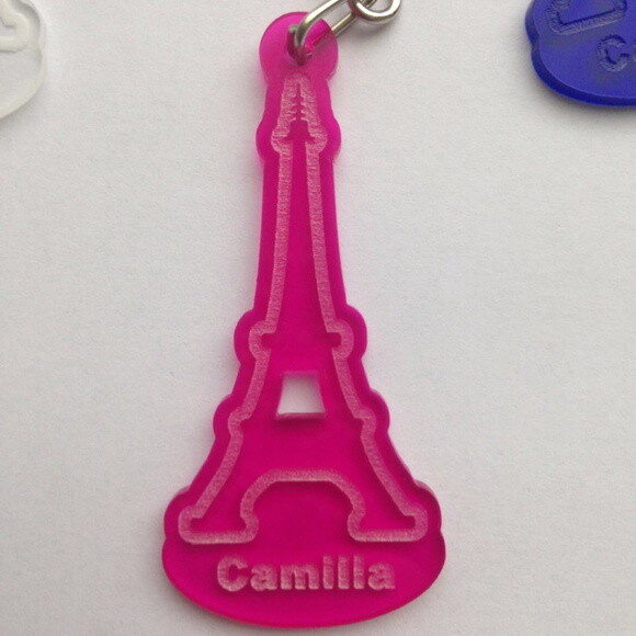 Kit chaveiro Torre Eiffel