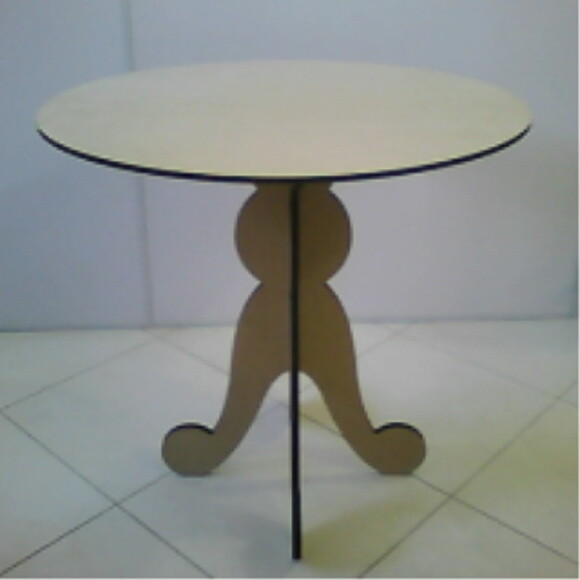 Mesa decorativa MDF