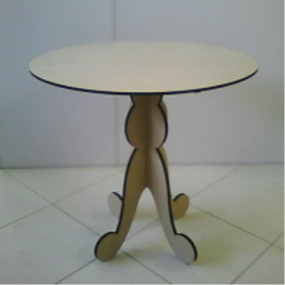 Mesa decorativa MDF