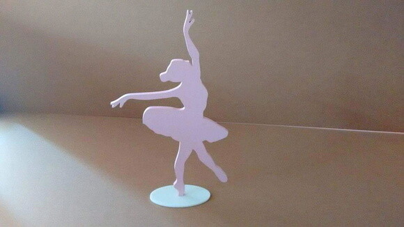 Nome decorativo em MDF Pintado