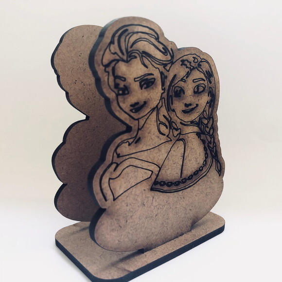 Porta guardanapo Frozen MDF