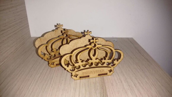 Porta guardanapo decorativo em MDF