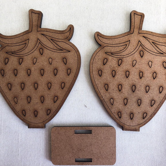 Porta guardanapo Frutas MDF