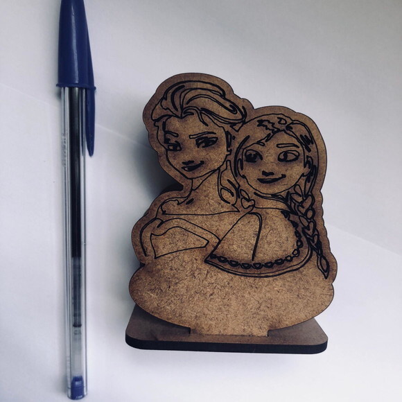Porta guardanapo Frozen MDF