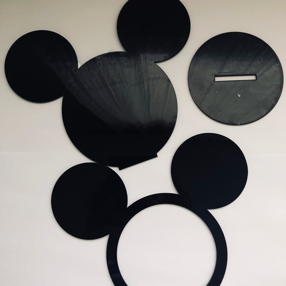 Porta Retrato Mickey em Acrílico