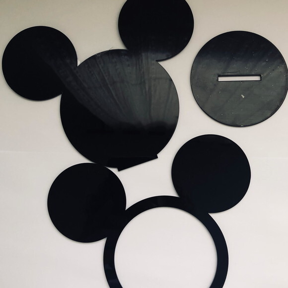 Porta Retrato Mickey em Acrílico