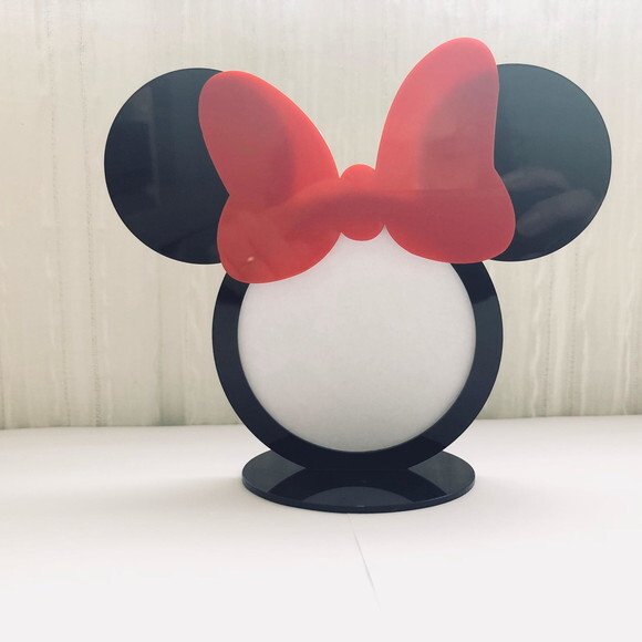 Porta Retrato Minnie em acrílico