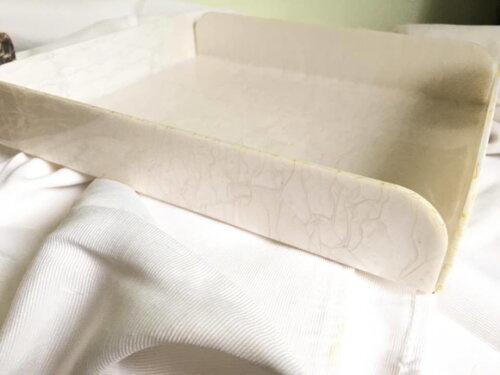 Bandeja Retangular em Acrílico Estampado