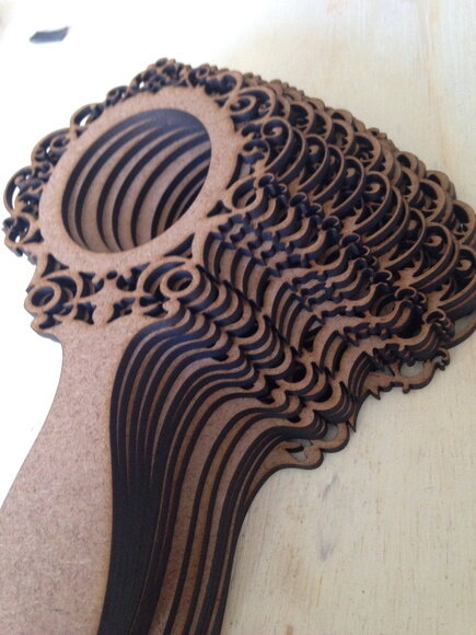 Base para espelho decorativo em MDF