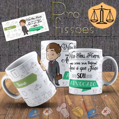 Caneca personalizada Advogados