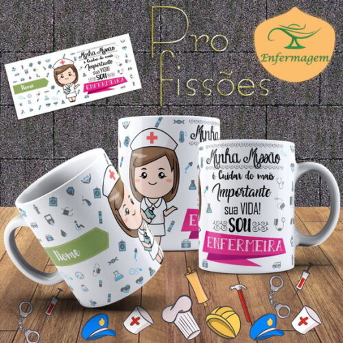 Caneca personalizada Enfermeiro